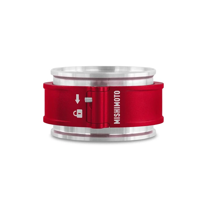 Mishimoto MMCLAMP-QD-30RD Quick Release Clamp Assembly, 76.2mm Red