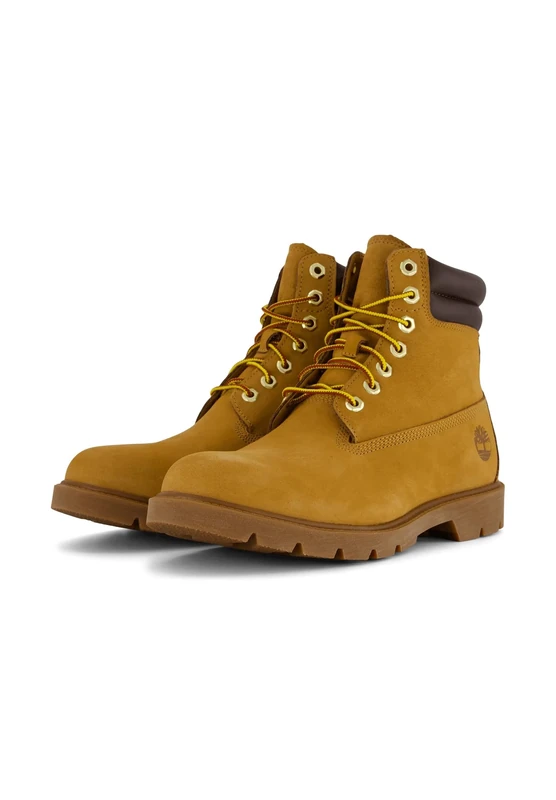 Timberland Men's 6 Inch WR Basic Fashion Boots, Wheat Nubuck, 14.5 UK