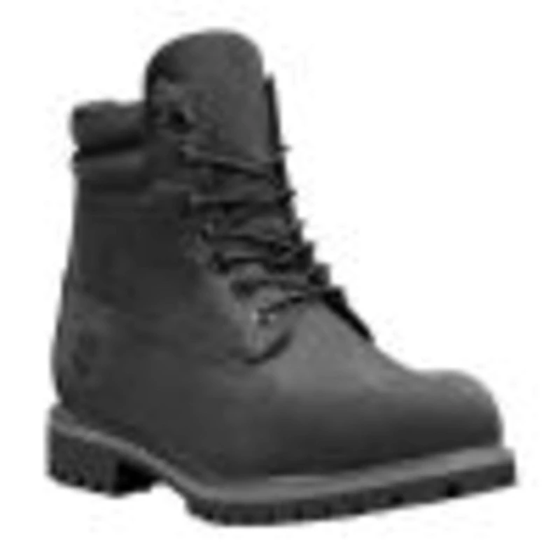 Timberland Men's 6 inch water resistant basic boots, Black Nubuck, 9.5 UK