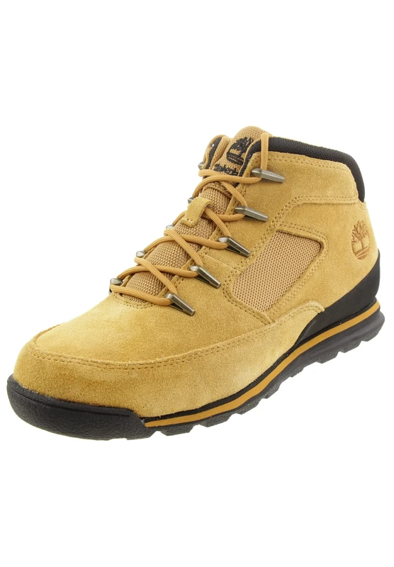 Timberland Men's Euro Rock Heritage L/F Fashion Boots, Wheat Suede, 7.5 UK
