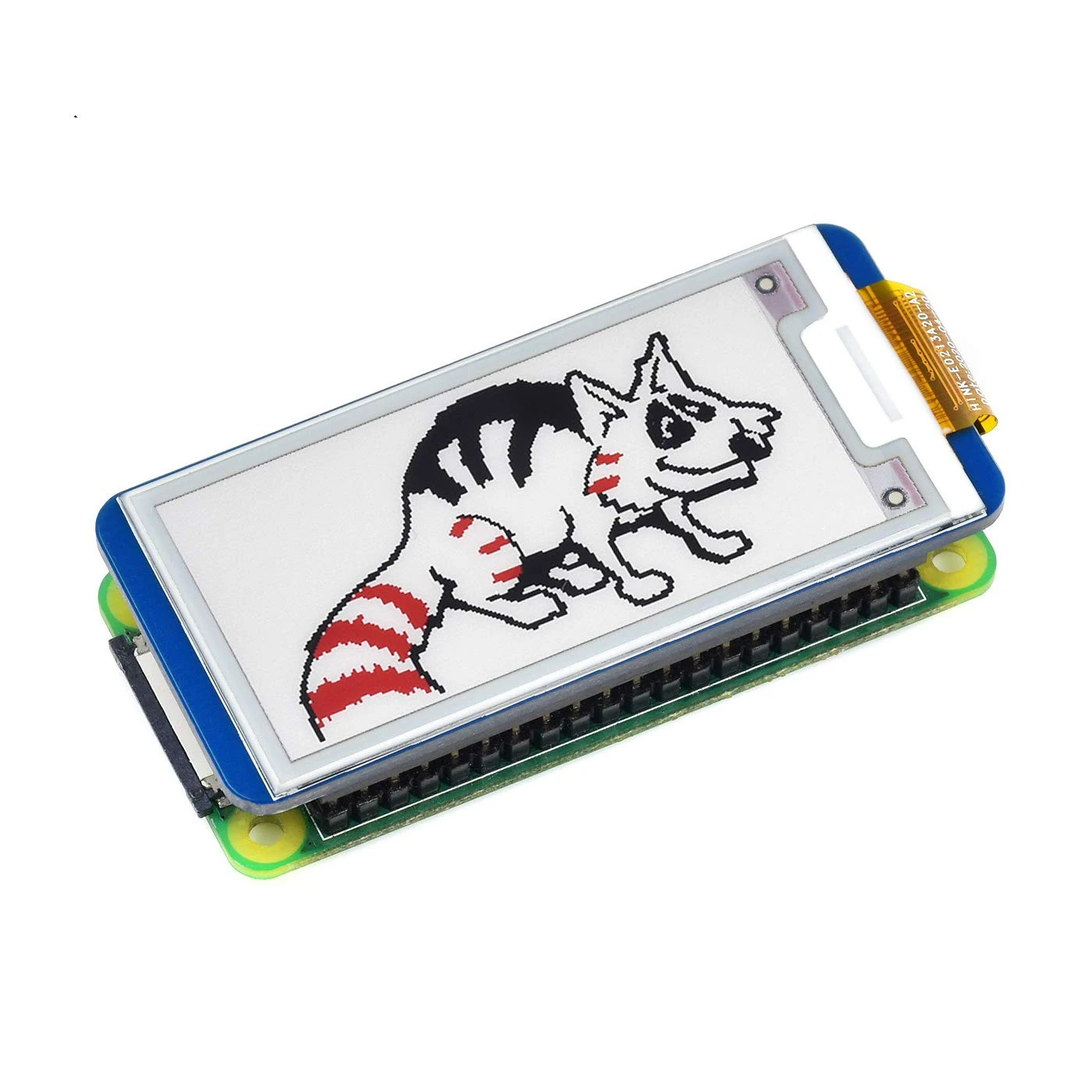 2.13 Inch 3 Colors Red Black White Electronic Paper Module E-ink E-Paper Epaper Display HAT Starter Kit for RPI Raspberry Pi Zero 2W WH Arduino STM32 Raspberry Pi Zero 2W 3 Model B 3B 4 Expansion