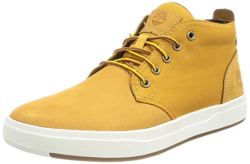 Timberland Men's Wheat Nubuck Leather Trainers, 46 EU