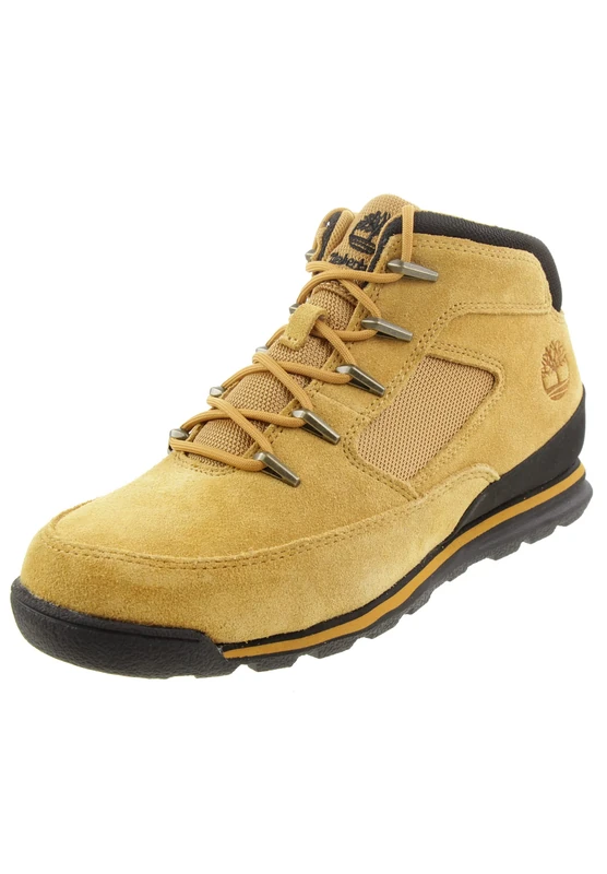 Timberland Men's Euro Rock Heritage L/F Fashion Boots, Wheat Suede, 13.5 UK