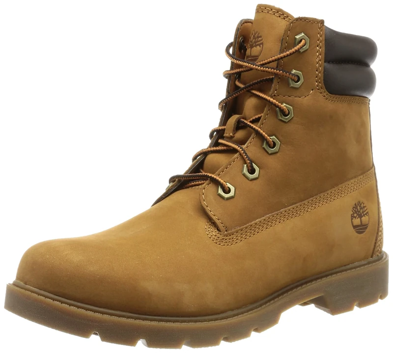 Timberland Women's Linden Woods Waterproof 6 Inch Boot, Rust Nubuck, 4.5 UK