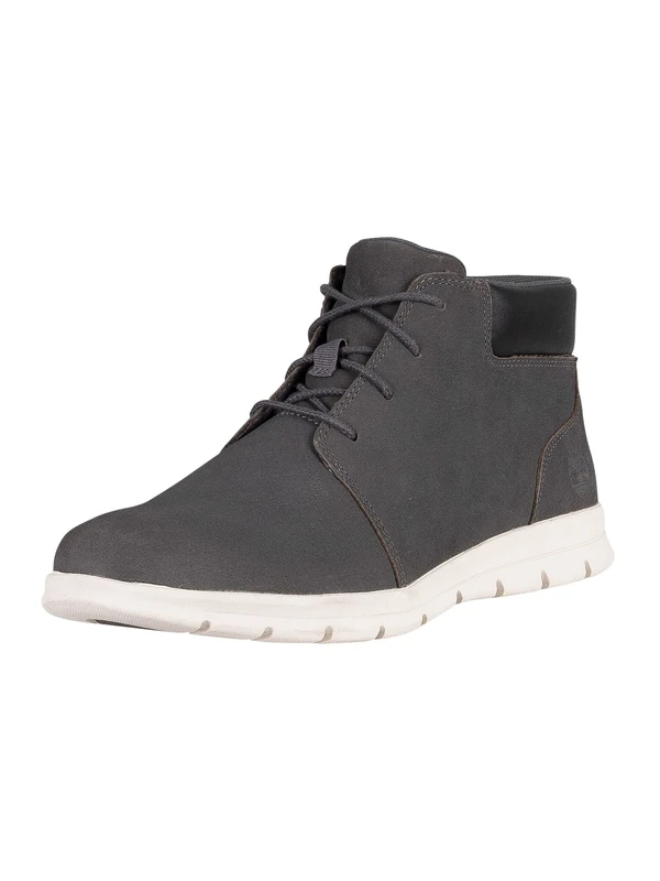 Timberland Men's Graydon Chukka Nu Fashion Boots, Dark Grey Nubuck, 11.5 UK