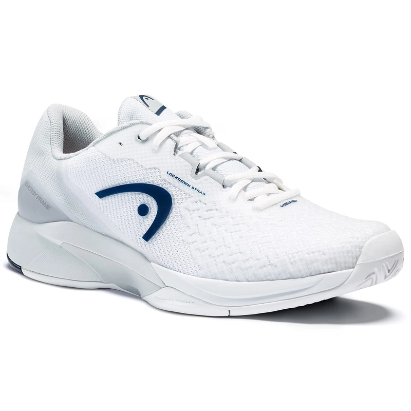 HEAD Revolt Pro 3.5 Men WHGR Tennis Shoe, White Grey