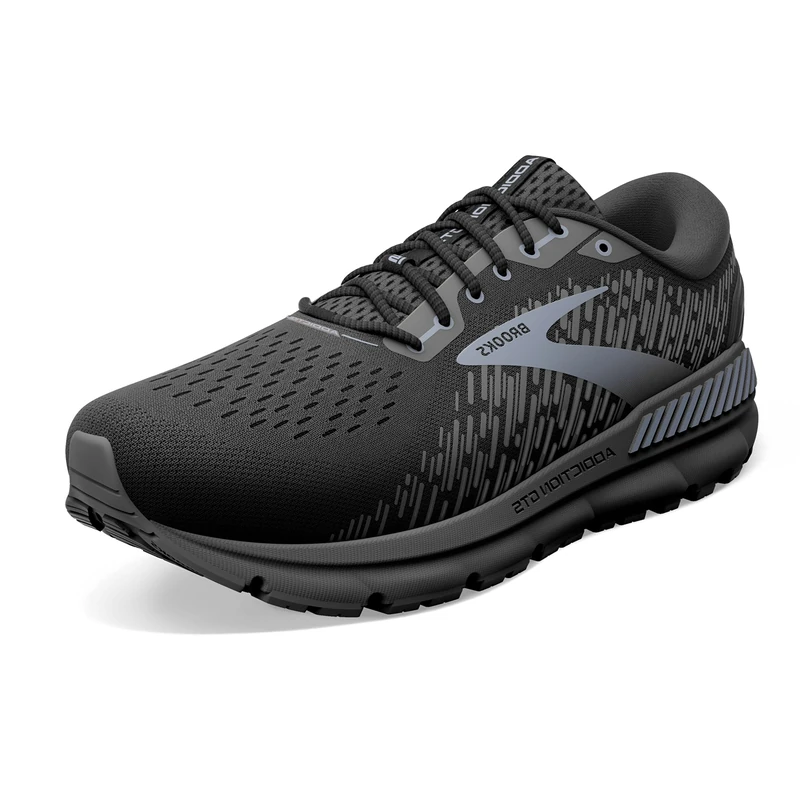 Brooks Addiction GTS 15, Running Shoe, Black/Black/Ebony,