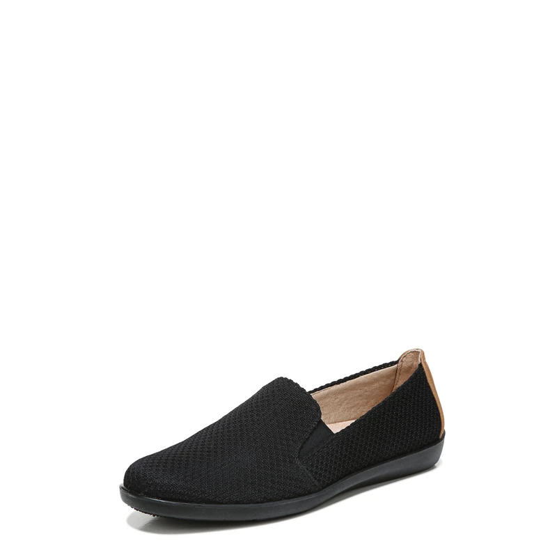 LifeStride Women's Next Level Loafer, Black/Black, 7.5 UK
