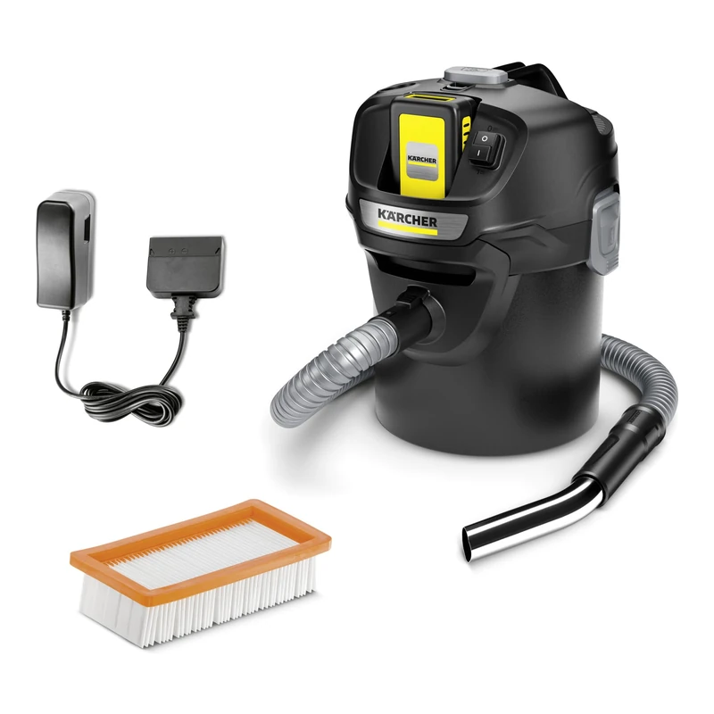 Kärcher AD 2 Battery Set Cordless Ash Extractor Brand