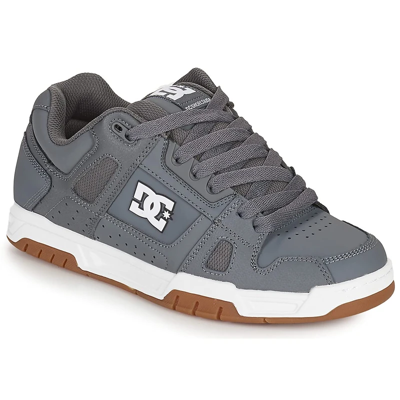 Dc Shoes Men's STAG Shoe, Grey/Gum, 10 UK