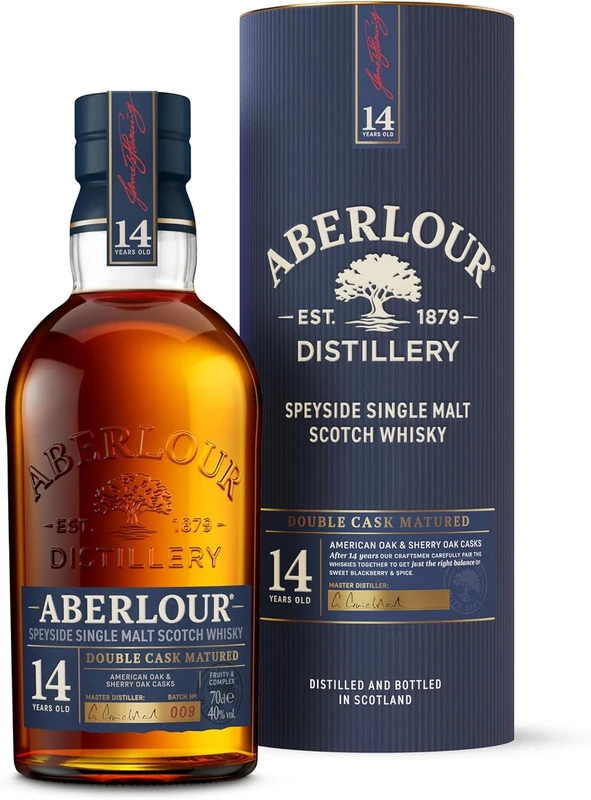 Aberlour 14 Year Old Single Malt Scotch Whisky, 70cl with Gift Box