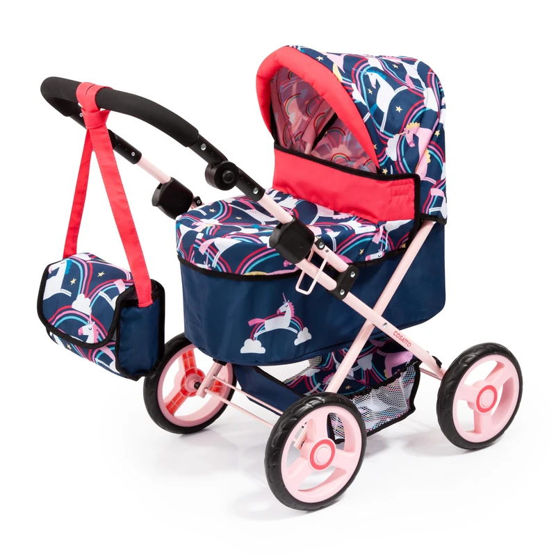 Cosatto dolls pram Wish with bag, height-adjustable handle, foldable