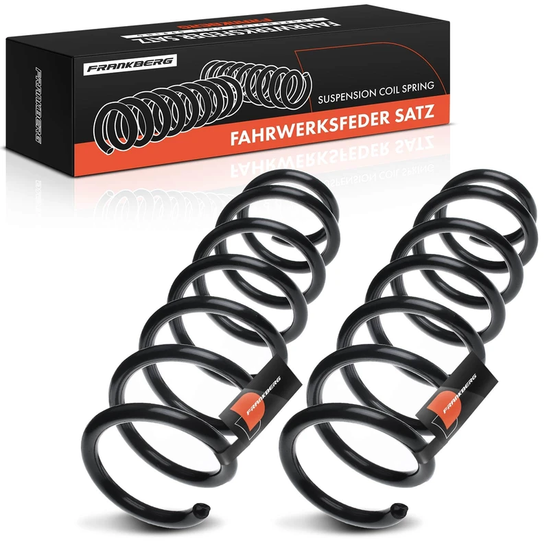 Frankberg 2x Coil Spring Rear axle Compatible with X3 F25 sDrive18d sDrive20 xDrive20 xDrive35 2010-2017 X4 F26 xDrive30d 2014-2018