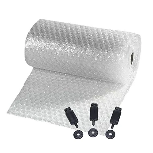 Elixir Gardens Greenhouse Bubble Insulation | 1.5m Wide with 1,2,3,4,5,6,7,8,9,10,15,20,25,30 & 50m Lengths Available | Triple Laminated & UV Resistant with 25mm Bubble Size | 1.5 x 10m + 93 Clips