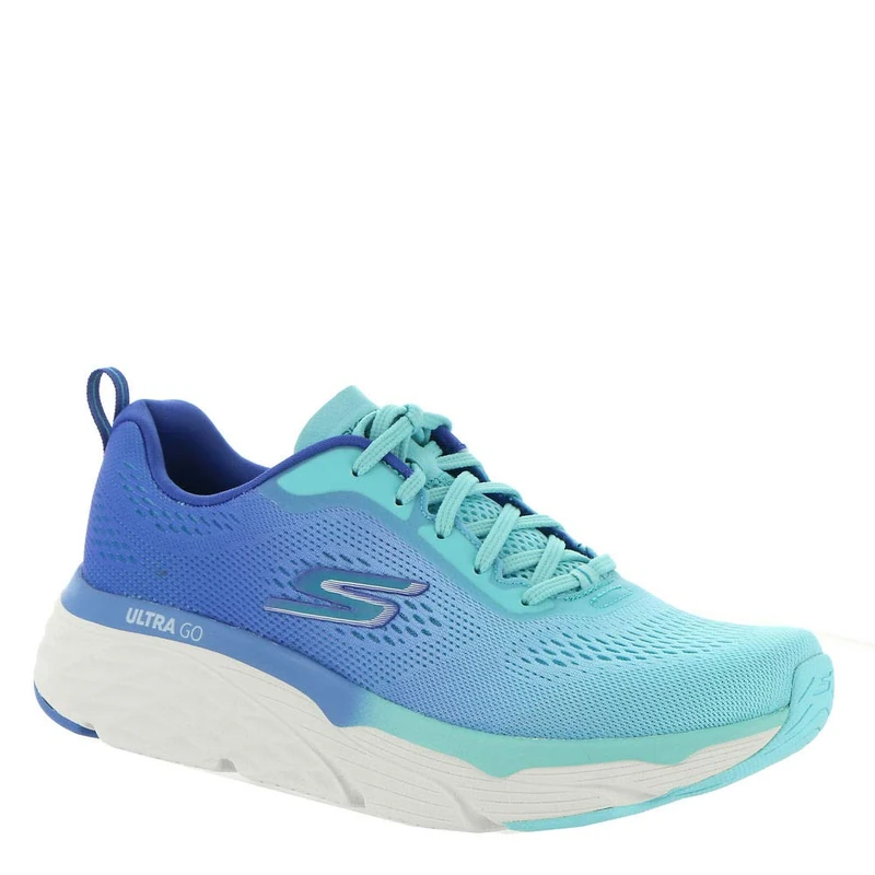 Skechers Max Cushioning Elite Mesh Lace-Up Blue/Light Blue 9 B (M)