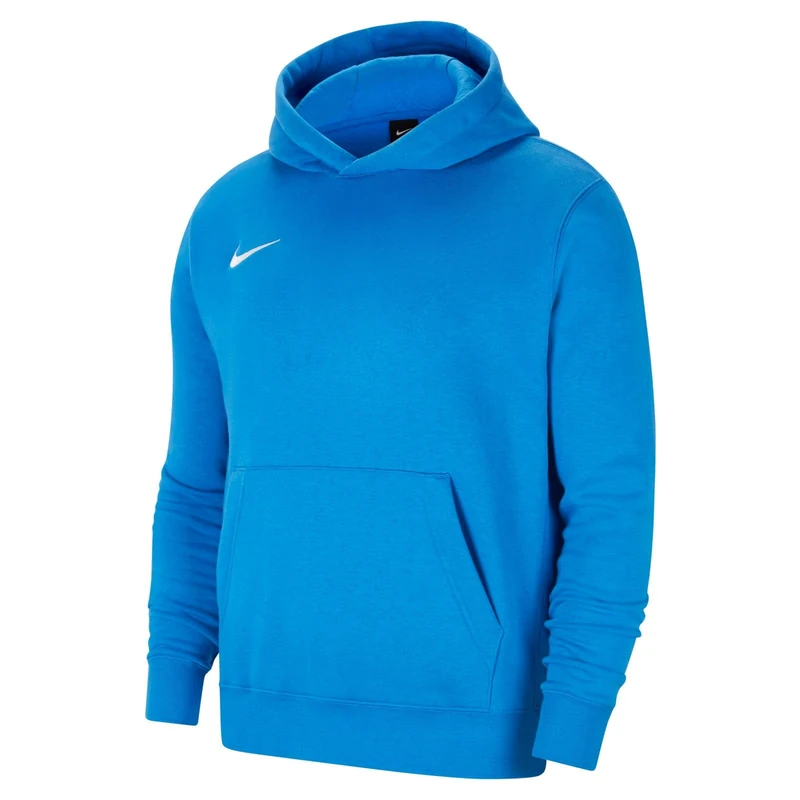 NIKE Kid Y Nk Flc Park20 Po Hoodie Sweatshirt, Royal Blue/White, S