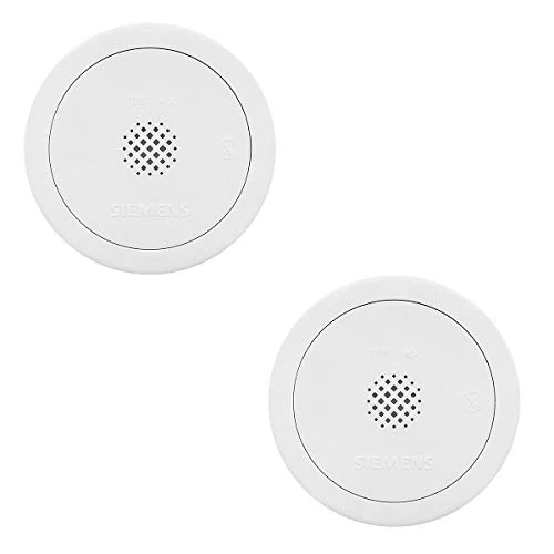 SIEMENS DELTA REFLEX Pack of 2 Smoke Detectors 5TC1292-7 NF Autonomy/10 Year Warranty, White