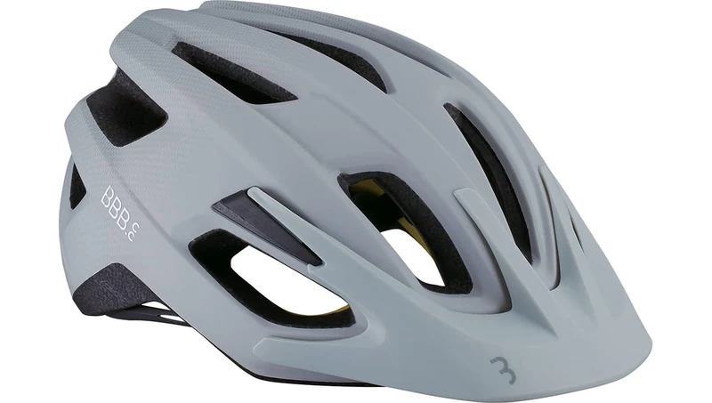 BBB Cycling Dune 2.0 MIPS | MTB Helmet | Adult Cycling Helmet for Men and Women | Bike Helmet with MIPS Technology | Detachable Visor And Washable Lining | Matt Off White | BHE-22B