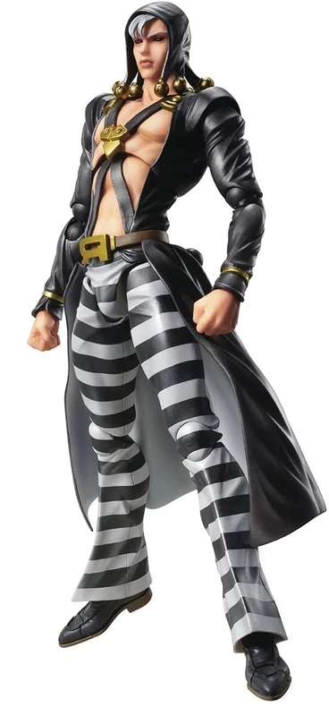 メディコス Merchandising Licence JoJo's Bizarre Adventure Part5 Figure Super Action Chozokado (Risotto Nero) 16 cm