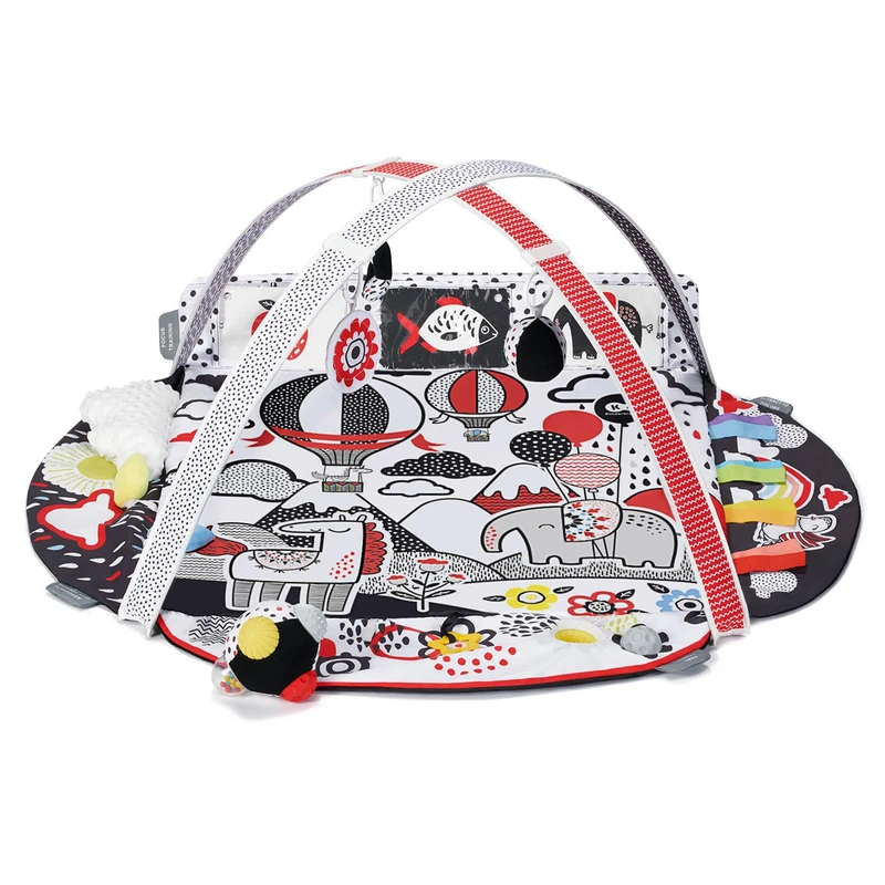 Kinderkraft 4SMART Sensory Educational Mat with Toys