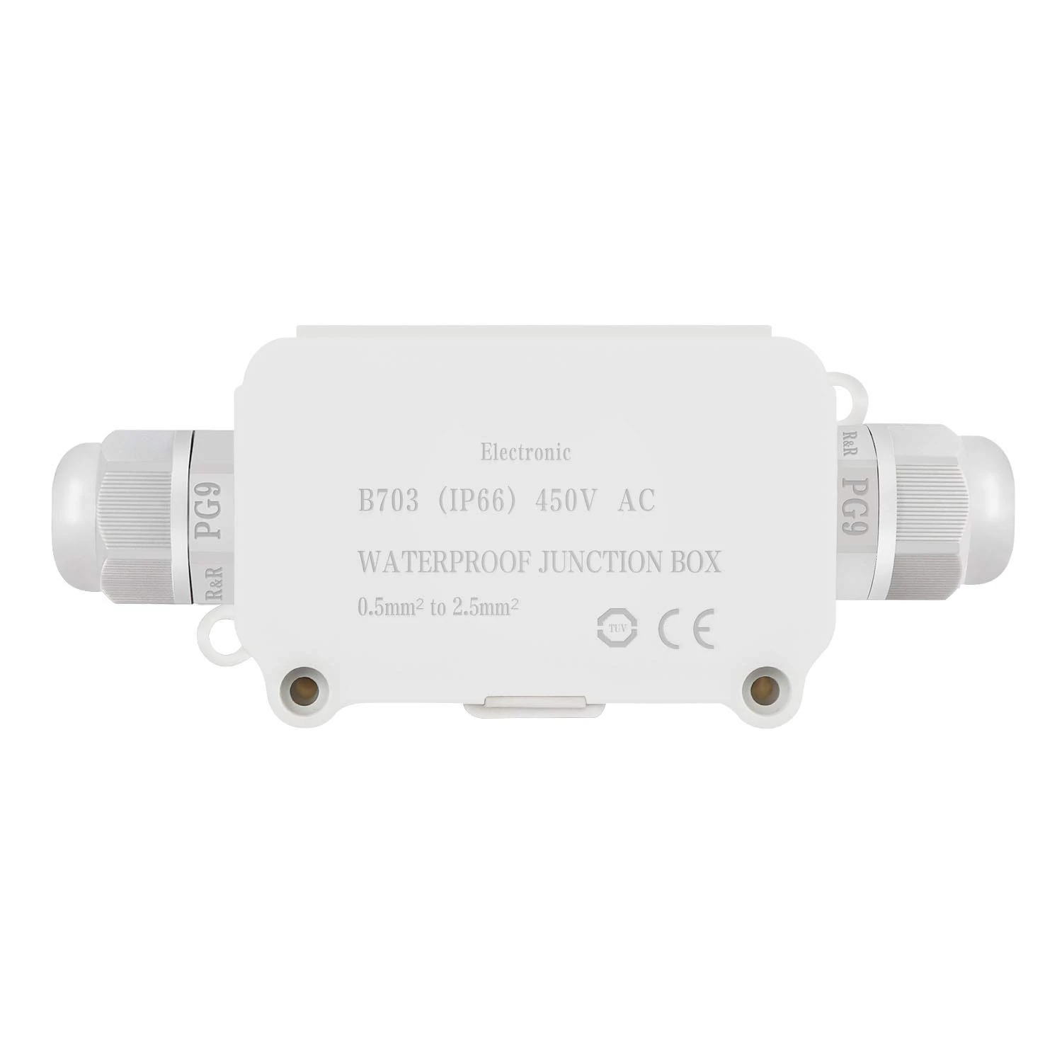 COOLWEST Waterproof Junction Box Outdoor - White