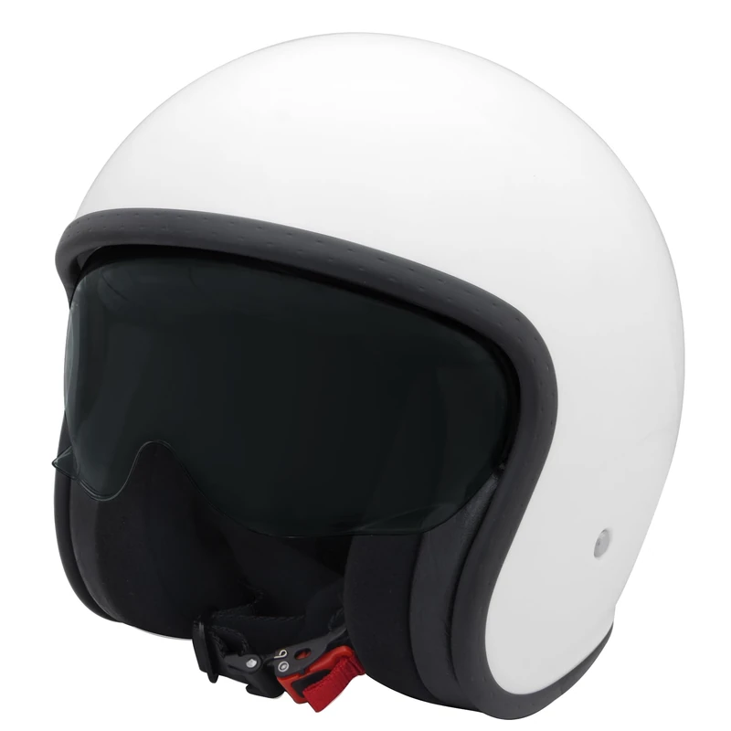 Zorax ZOR-601 White XL (61-62cm) Open Face Helmet Scooter Motorbike Motorcycle Crash Ece 2206