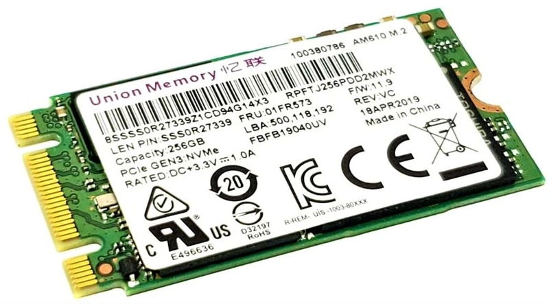 Lenovo SSD Hynix BC501 256G M.2 2242