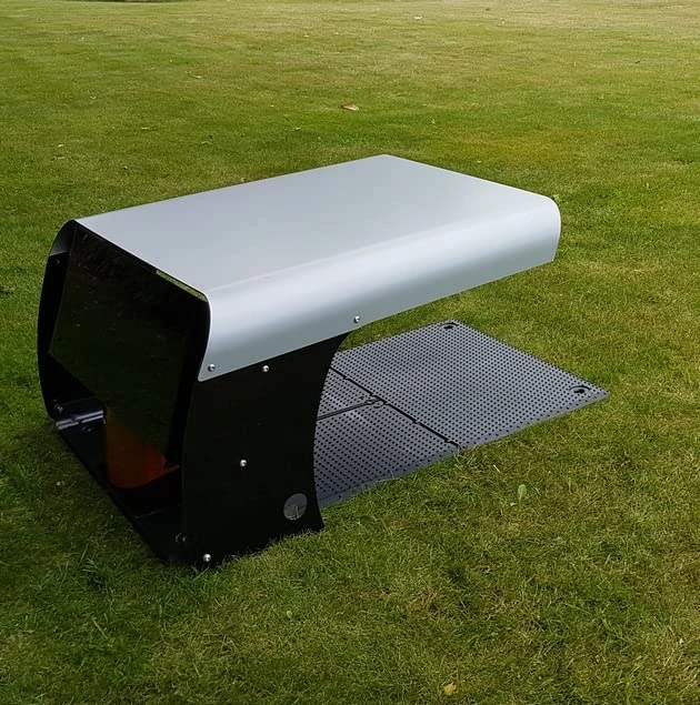 Robot Protect B Multi-Brand Mower Shelter 65 x 65 x 40 cm | Weatherproof + UV Protection | Stainless Steel Feet | Mounting Hardware Included | Made in Europe