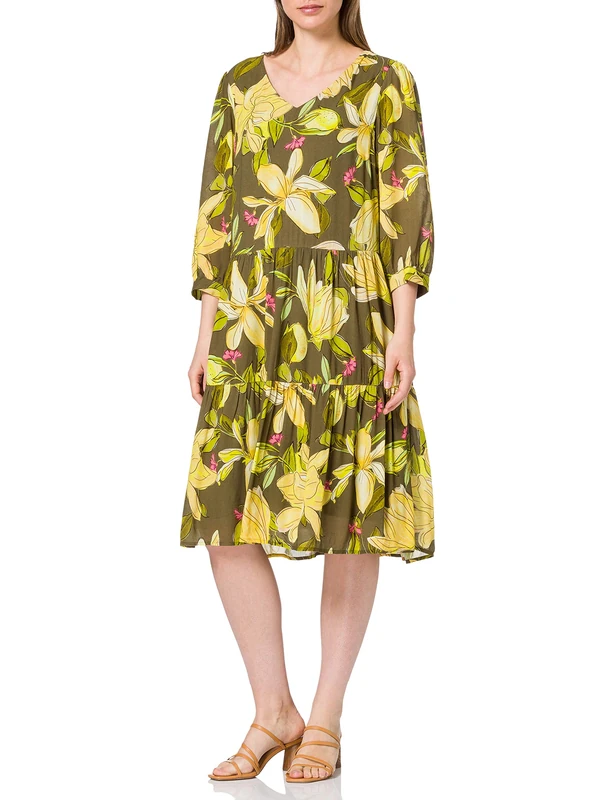 comma Women's Dress. - Green - 10 - Image 1