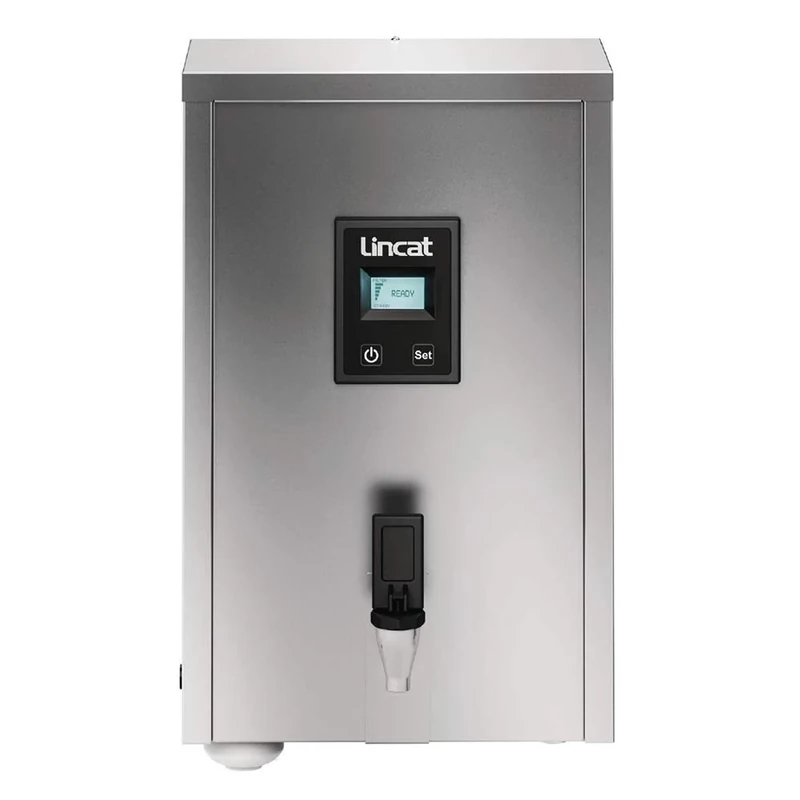 Lincat DE253 Stainless Steel Auto Fill Wall Mounted Water Boiler M7F Machine, 8L Capacity, 563mm x 340mm x 269mm