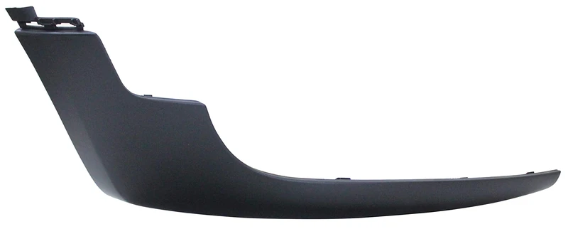 Spoiler Right Bumper Front Black