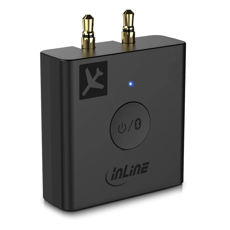 InLine Airplane Bluetooth 5.0 Audio Transmitter - 99160I