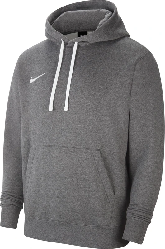 NIKE Men's M Nk Flc Park20 Po Hoodie Sweatshirt, Charcoal Heathr, L UK