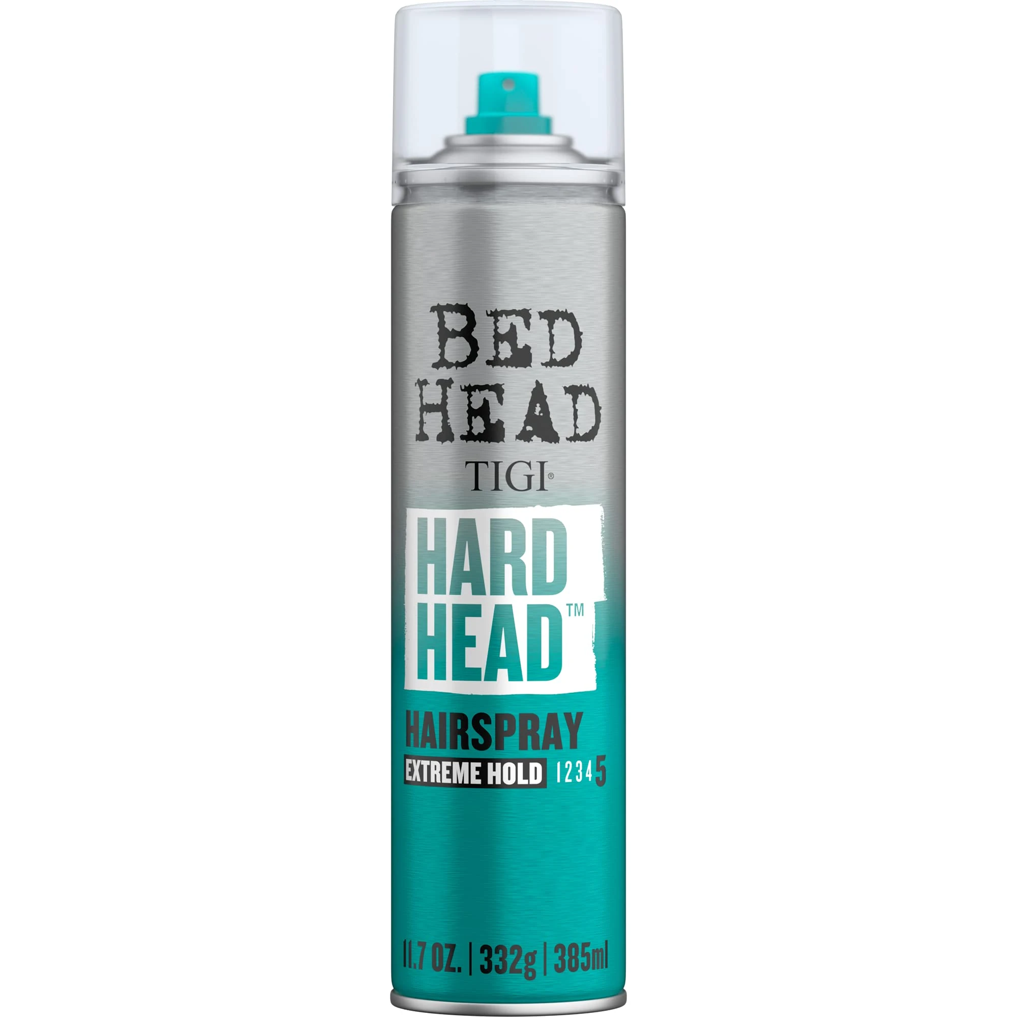 Bed Head by TIGI Hard Head Hairspray – Extra Strong Hold Hair Spray for Women and Men, Professional Salon Styling, Long-Lasting Control with Natural Shine Finish, Frizz Control and Apple Fragrance