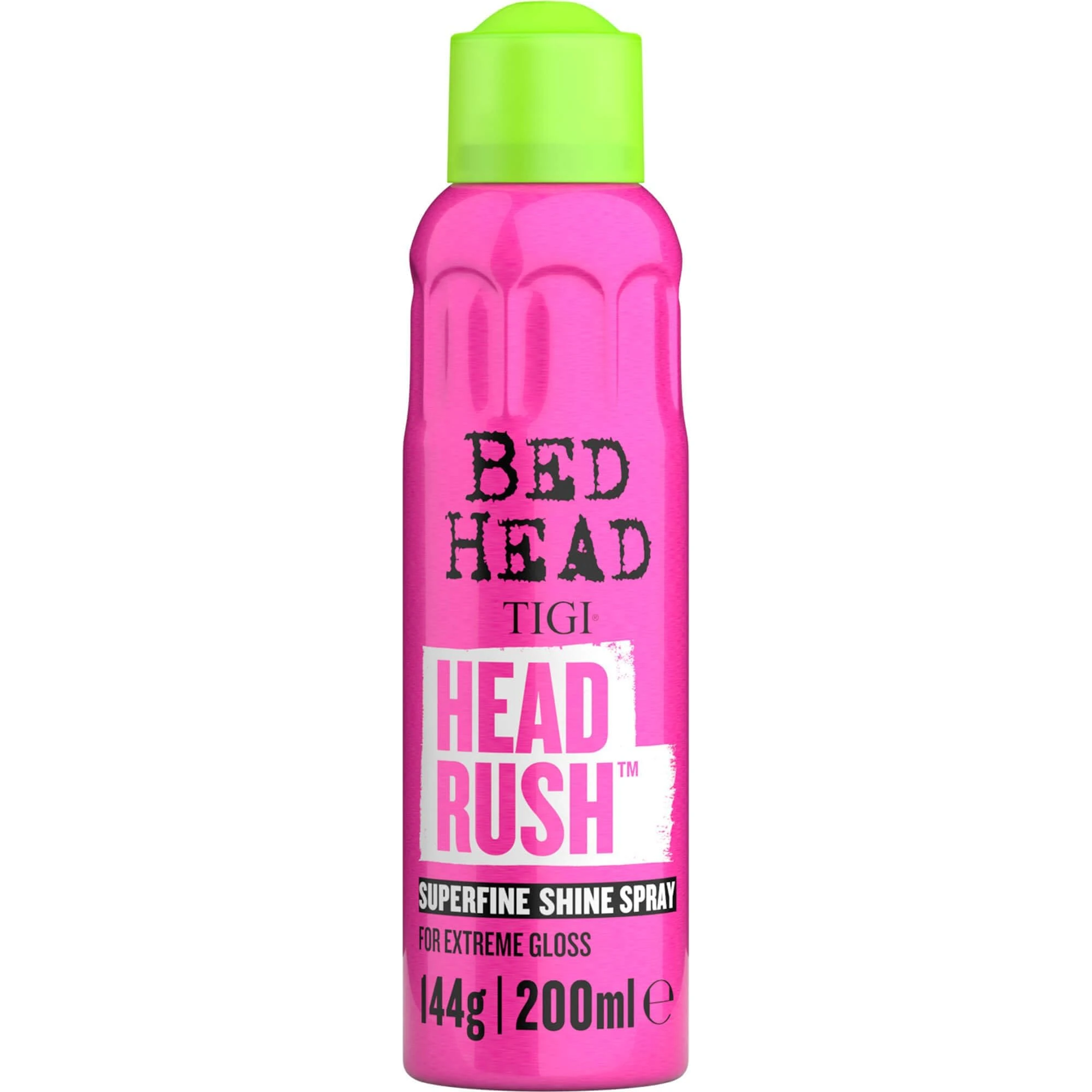 Bed Head by TIGI Headrush Shine Spray – Lightweight Hair Finishing Spray for Smooth, Glossy, Frizz-Free Hair with Professional Glossing, Conditioning, and Shine Enhancing Formula for All Hair Types
