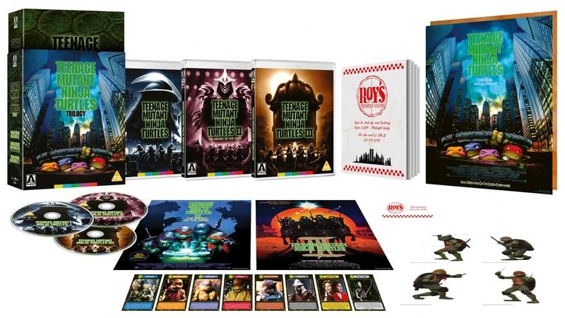 Teenage Mutant Ninja Turtles Trilogy Limited Edition Blu-ray