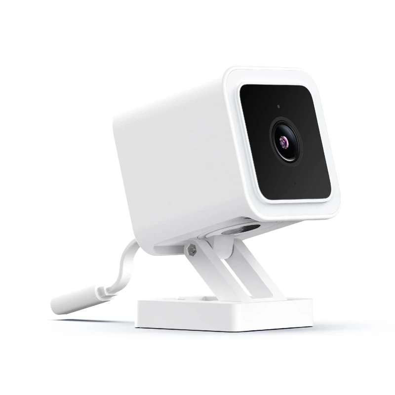 WYZE WYZEC3 Cam v3 with Color Night Vision, Wired 1080p HD Indoor/Outdoor Video Camera, 2-Way Audio,Works with Alexa,Google Assistant,IFTTT, White - Image 1