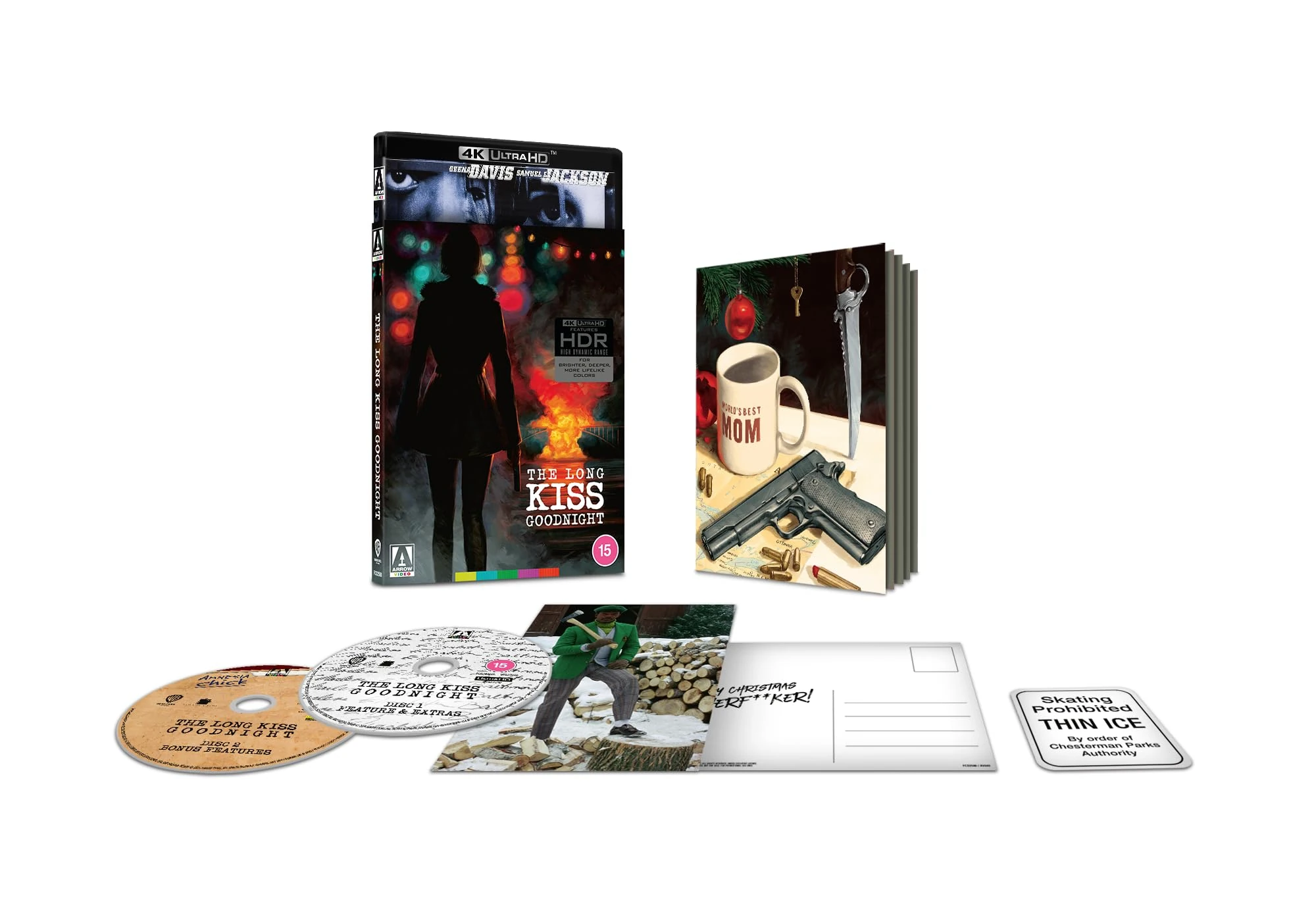 The Long Kiss Goodnight Limited Edition 4K UHD [Blu-ray] [Region Free]