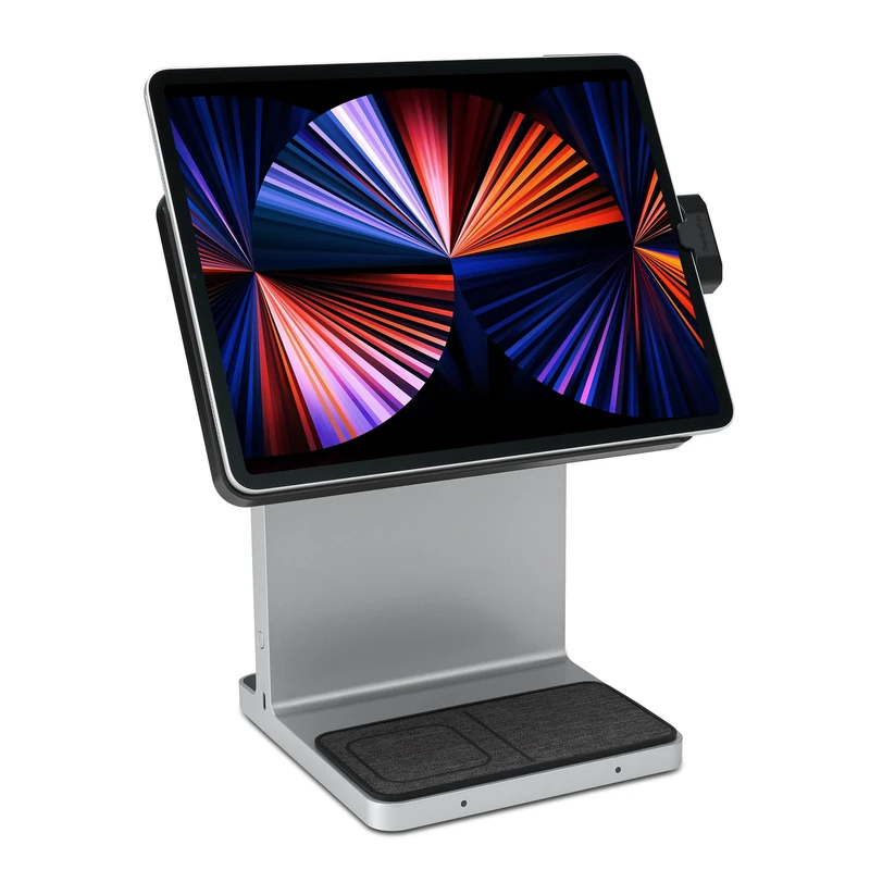 Kensington StudioDock iPad Pro Docking Station Stand - Adjustable Tablet Holder for iPad Pro 11 2018/20/21/22 & iPad Air 2020/22 - Magnetic Connection - Rapid iPad, iPhone & AirPod Charging (K34031WW) - Image 1