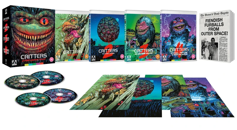 Critters: A Four Course Feast! Limited Edition Blu-ray [Region B] - Image 1
