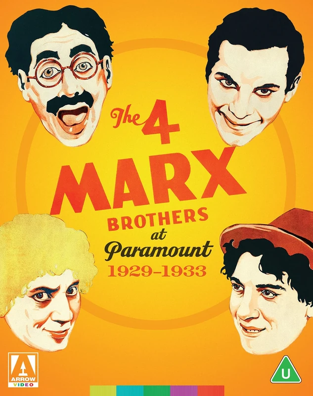 Arrow Video The 4 Marx Brothers at Paramount [Blu-ray]