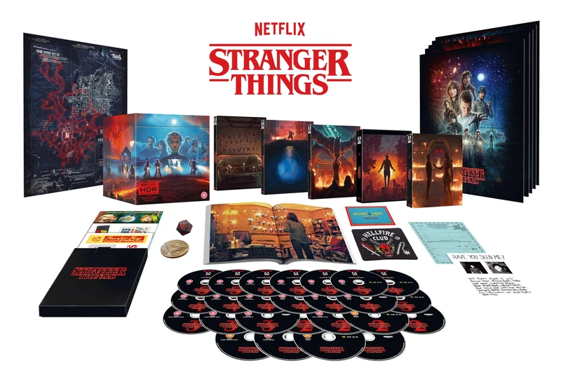 Stranger Things: The Complete Series | Deluxe Edition 4K UHD [Blu-ray] [Region Free]