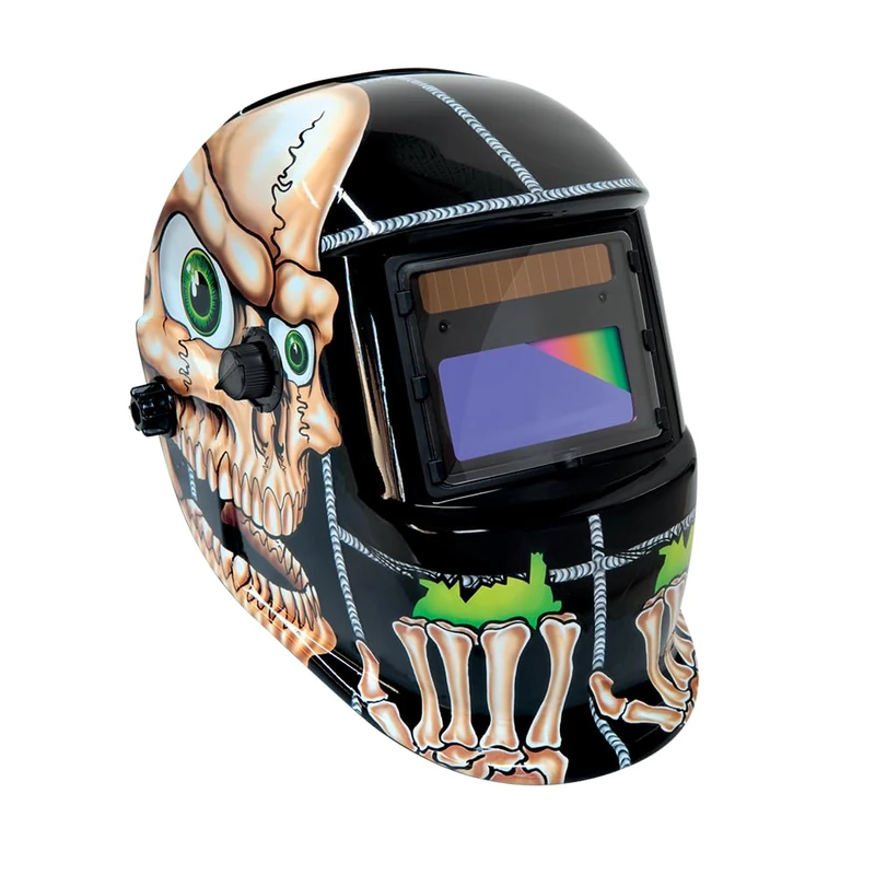 GYS Venus LCD Welding Mask – Shade 9/13 – TRUE COLOR Technology – Bones