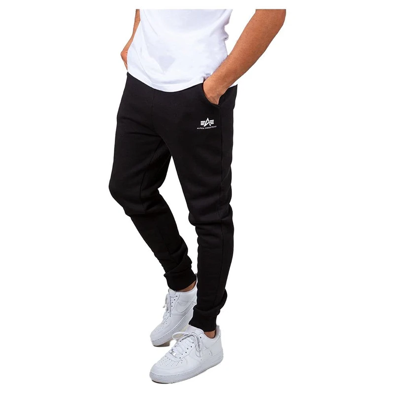 Alpha Industries Basic Jogger SL Mens Sweatpants Black