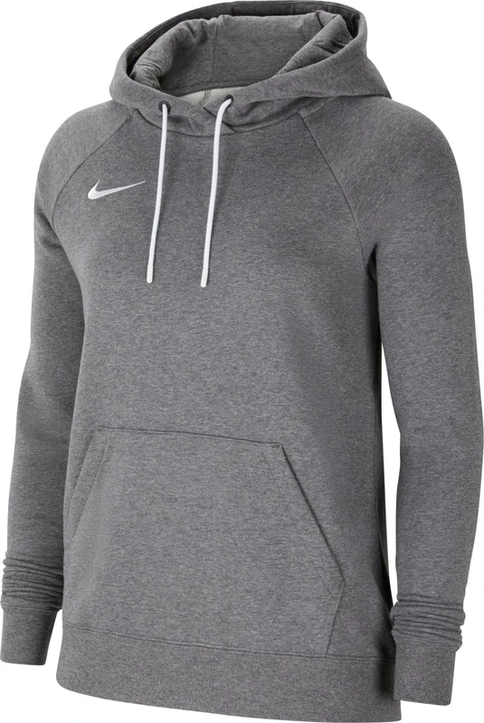 NIKE Womens Felpa Cappuccio Park 20 Wmn Sweatshirt, Charcoal Heathr, XS EU