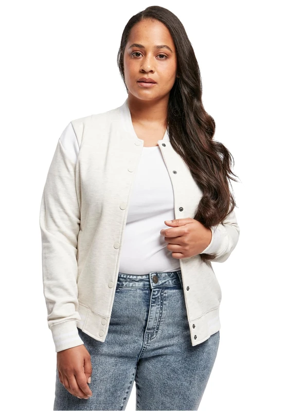 Urban Classics Women's Inset Sweat Jacket College Jacket - - XXXXL
