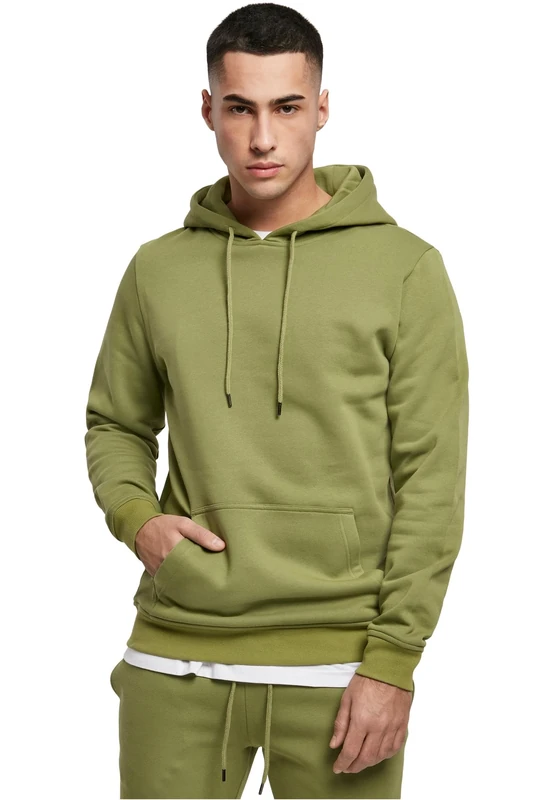 Urban Classics Men's Organic Basic Hoody Hooded Sweatshirt, Newolive, M