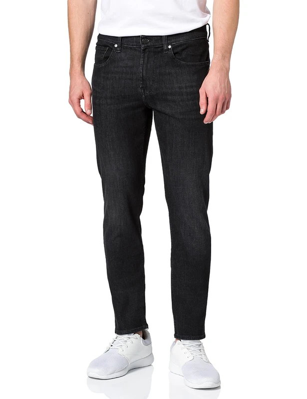 7 For All Mankind Men's Slimmy Tapered Luxe Performance Jeans
