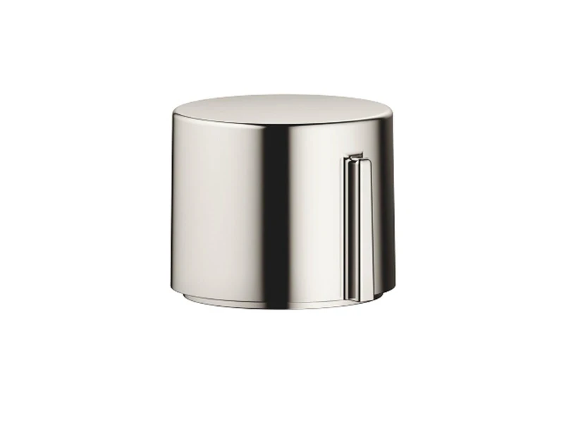 Dornbracht 10712970 Eccentric Actuator with Rotary Knob, Colour: Platinum