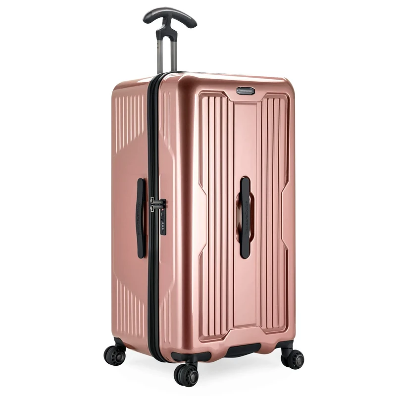 Traveler's Choice Ultimax 30" Hardside Spinner Trunk Luggage, Rose Pink